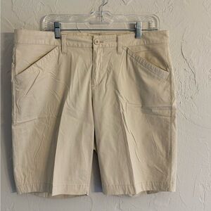 Women’s Classic Beige Shorts - Lightweight Summer Shorts